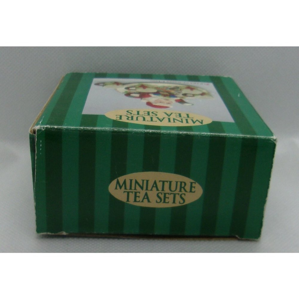 C&F Enterprises Miniature Resin Santa Claus Tea Set #48439 1995 - Picture 12 of 12